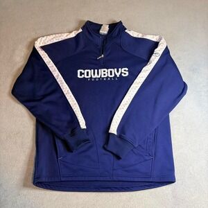 2000s Reebok Dallas Cowboys quarter‎ zip
